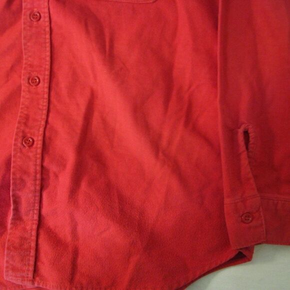 Vintage Five Brother Red Flannel Button Down Shirt - Picture 3 of 8